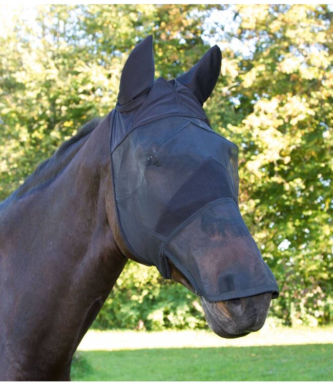 Fliegenschutzmaske Pony, inkl. Nasenrücken- und Ohren Schutz