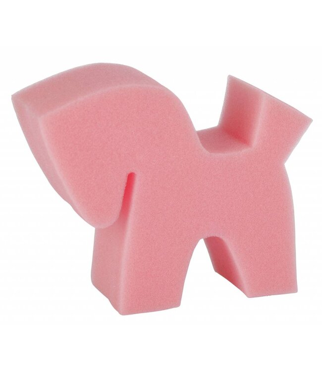 Putzschwamm Flecki Pferdeform 3-er Set gelb/pink/blau