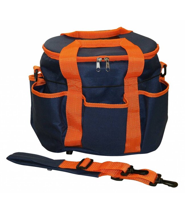 Putztasche marine/orange