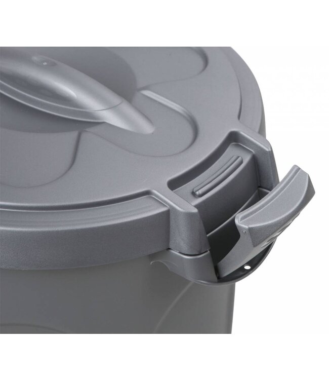 Futtertonne Jerry 8 kg, 23 l, 37x32x46cm, grau