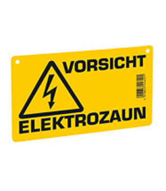 Euroguard Warnschild – Vorsicht Elektrozaun!