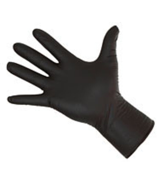 Nitrilhandschuhe Long Black,S-XXL