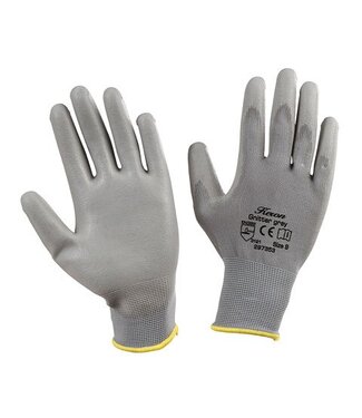 PU-Handschuh weiss oder grau