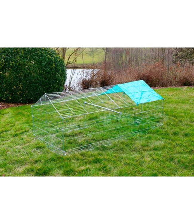 Freilaufgehege mit Ausbruchsperre