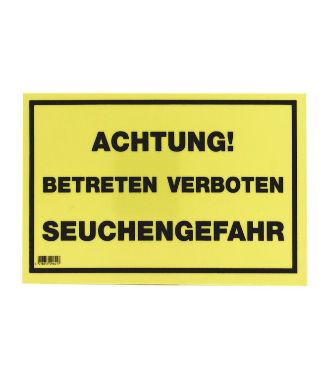 Warnschild