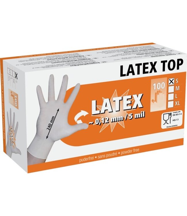 Einmalhandschuhe Latex Top S-XL