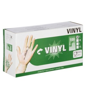 Einmalhandschuhe Vinyl S-XL