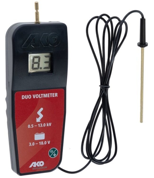 AKO Digital-DUO-Voltmeter