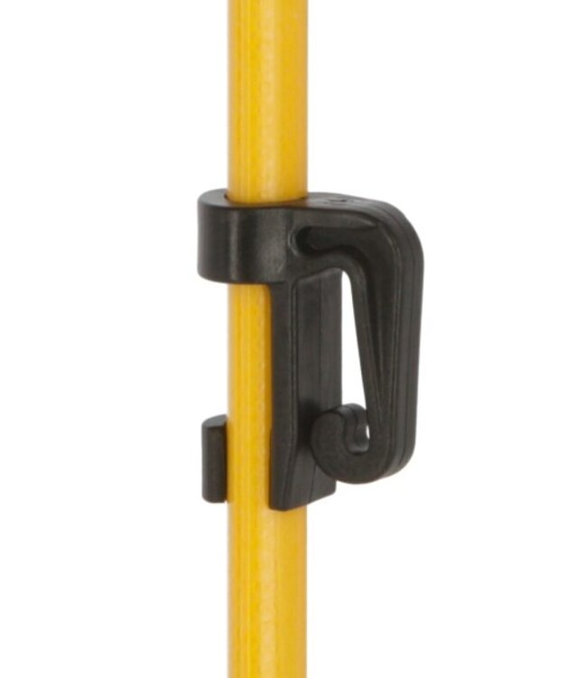 Euroguard Oval-Fiberglaspfahl gelb