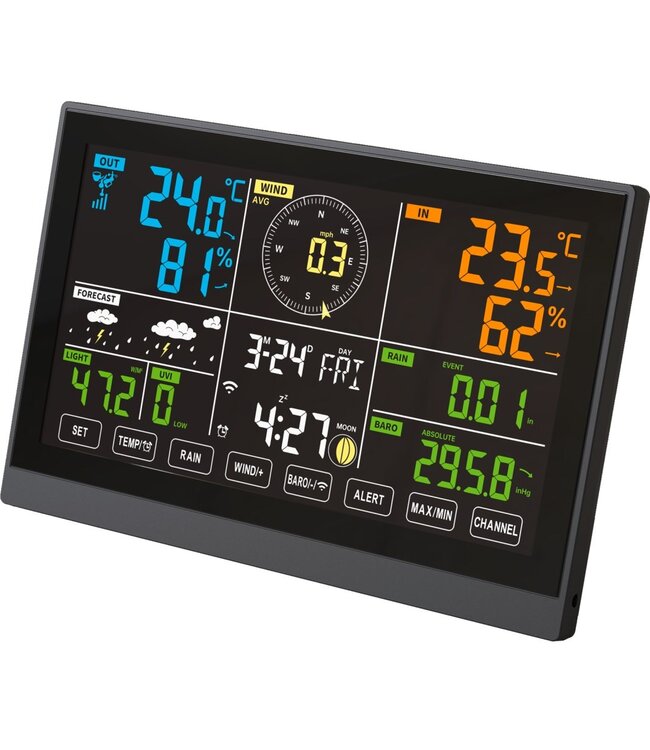 Digitale Wetterstation 7 in 1 - Wifi