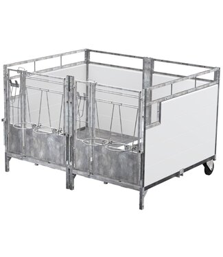 Doppelkälberbox