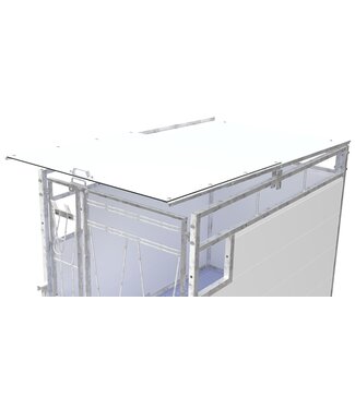 Dach für Kälberbox