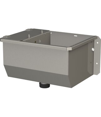 Trogtränke Edelstahl