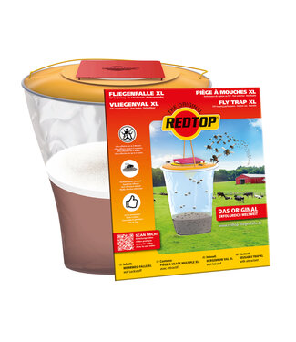RedTop® Fliegenfalle XL 8 Liter