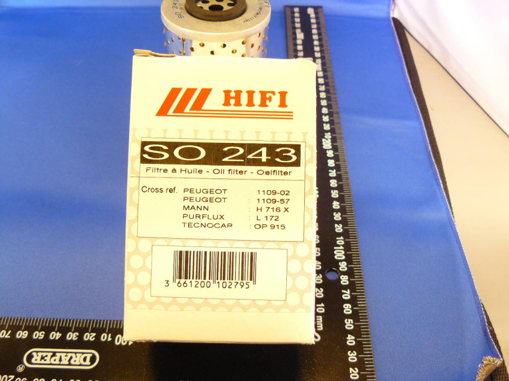 APH 1109-02 Oliefilter 203/403