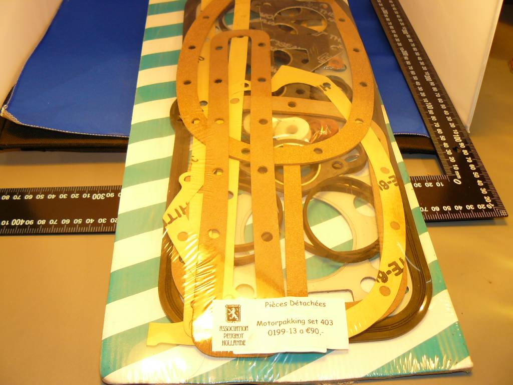 0199-13 Motor pakking set compleet 403