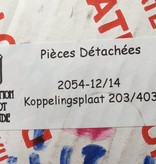 APH 2054-12 Koppelingsplaat remake 203/403(2054-12/14)