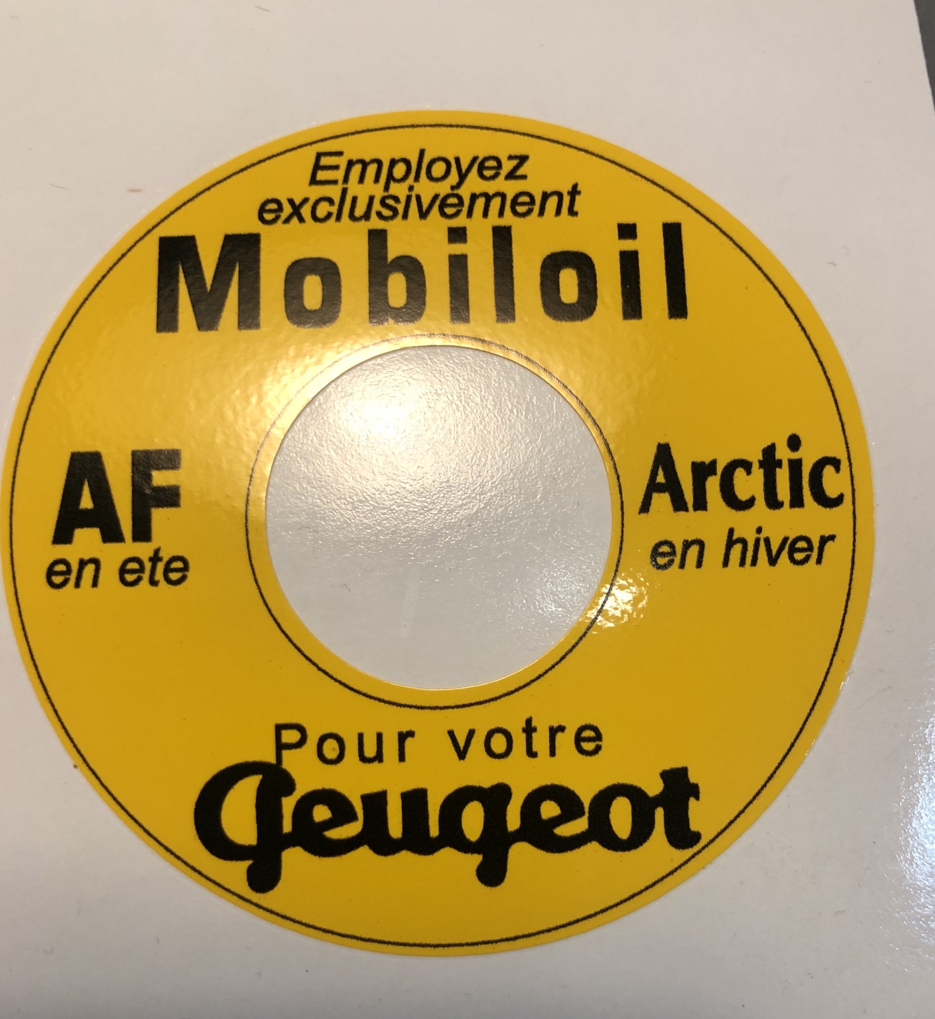 APH Sticker oliedop 203 / 403