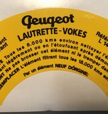 APH Sticker luchtfilter 203