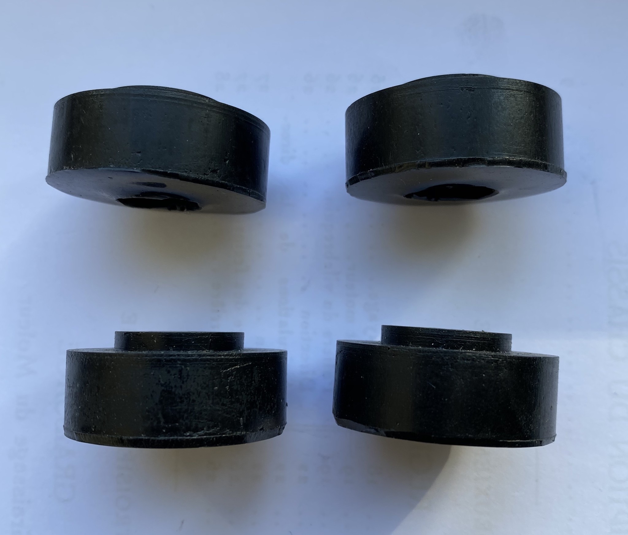 APH 1327-01 Radiateurrubbers bevestigings set