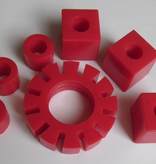 APH 6408-04B Rubbers RW motor set rood