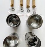 APH 0111-23 set Zuigers/bussen 203/403 7cv 1290cc (75mm)