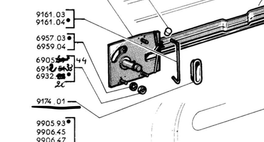 APH 9174-01 Ingangsafdekking / doorvoerlijstje