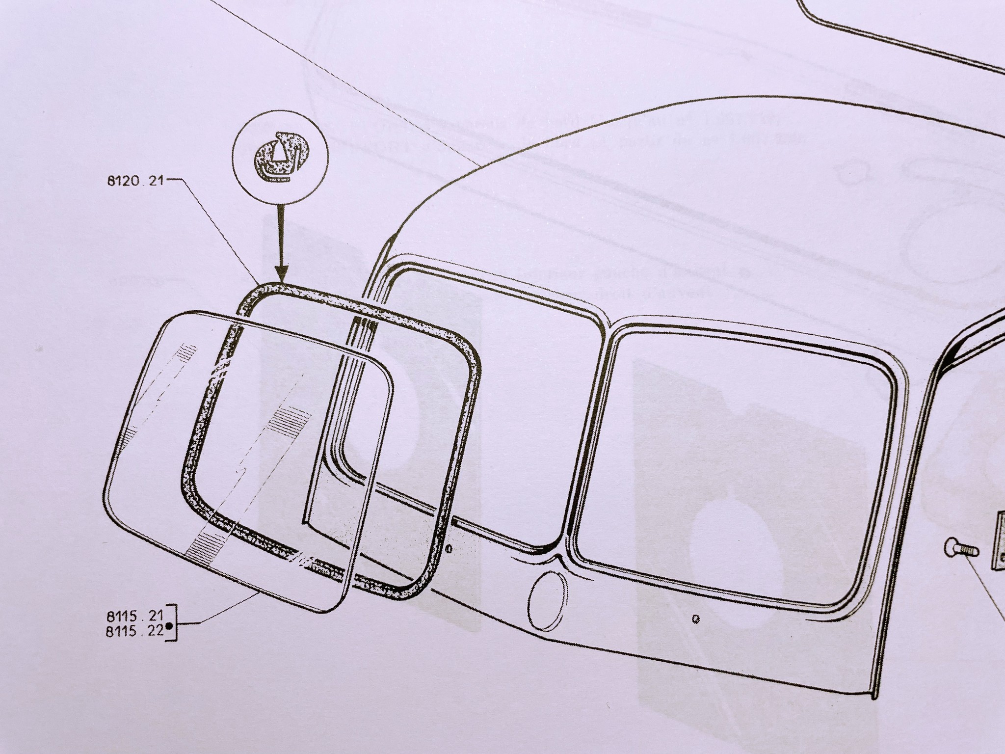 APH 8120-21 Set Voorraamrubbers D3/D4