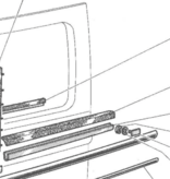 APH 9330-00 raamafdichting set onder 203 & 403