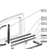 APH 9330-00 raamafdichting set onder 203 & 403