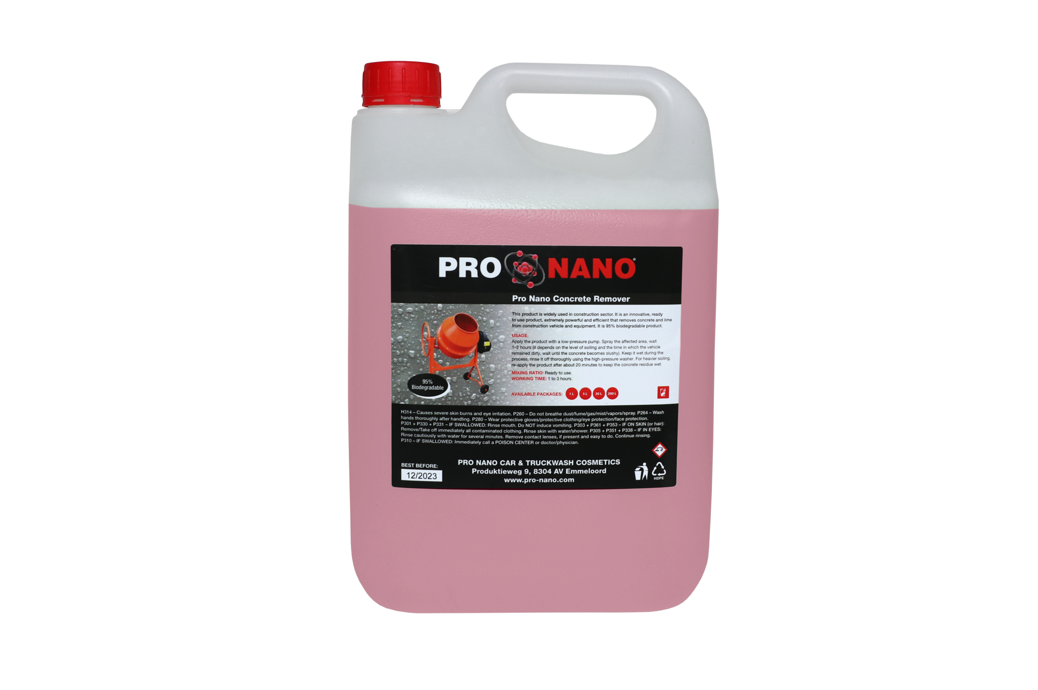 ProNano Concrete Remover  concrete cleaner - ProNano