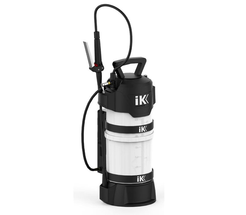IK E Foam Pro 12 - 6 litros (incl. válvula de aire comprimido y compresor 18v hasta 2,5 bar)