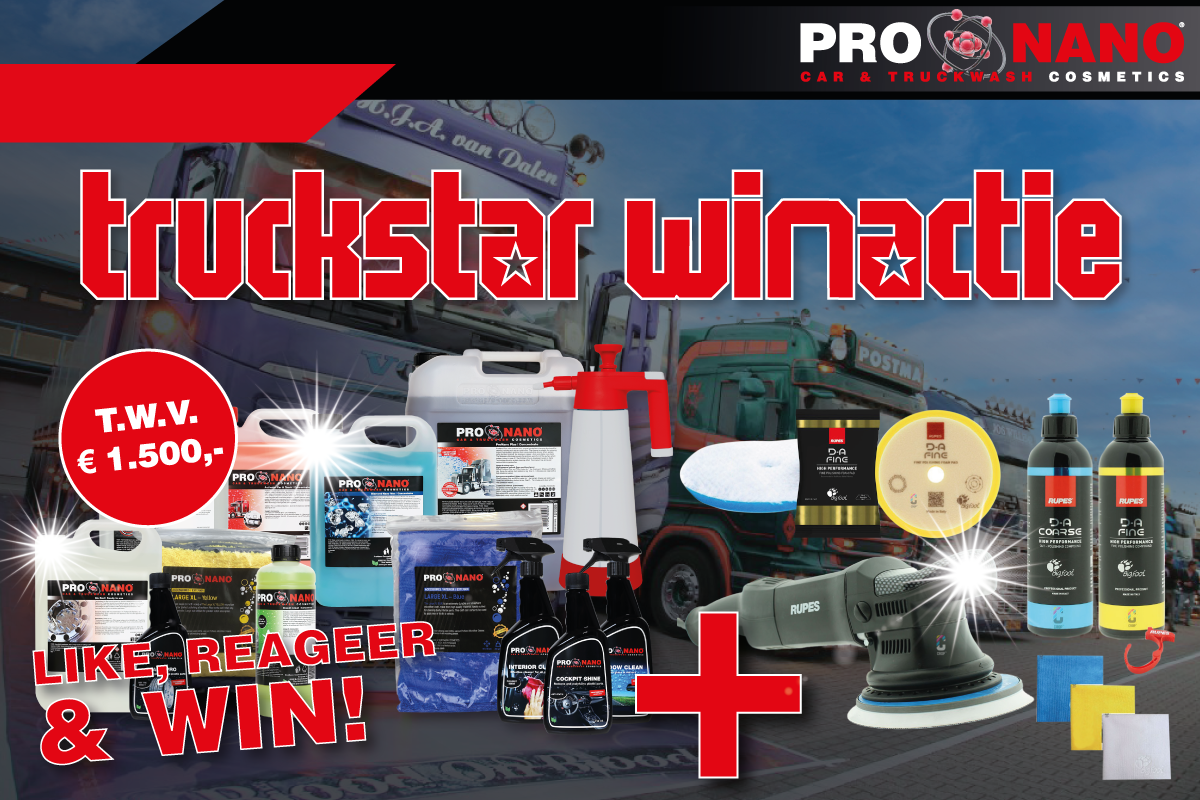 ProNano Winactie Truckstar