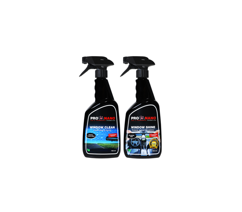 ProNano Forfait nettoyage et brillance des vitres d'autos et de camions