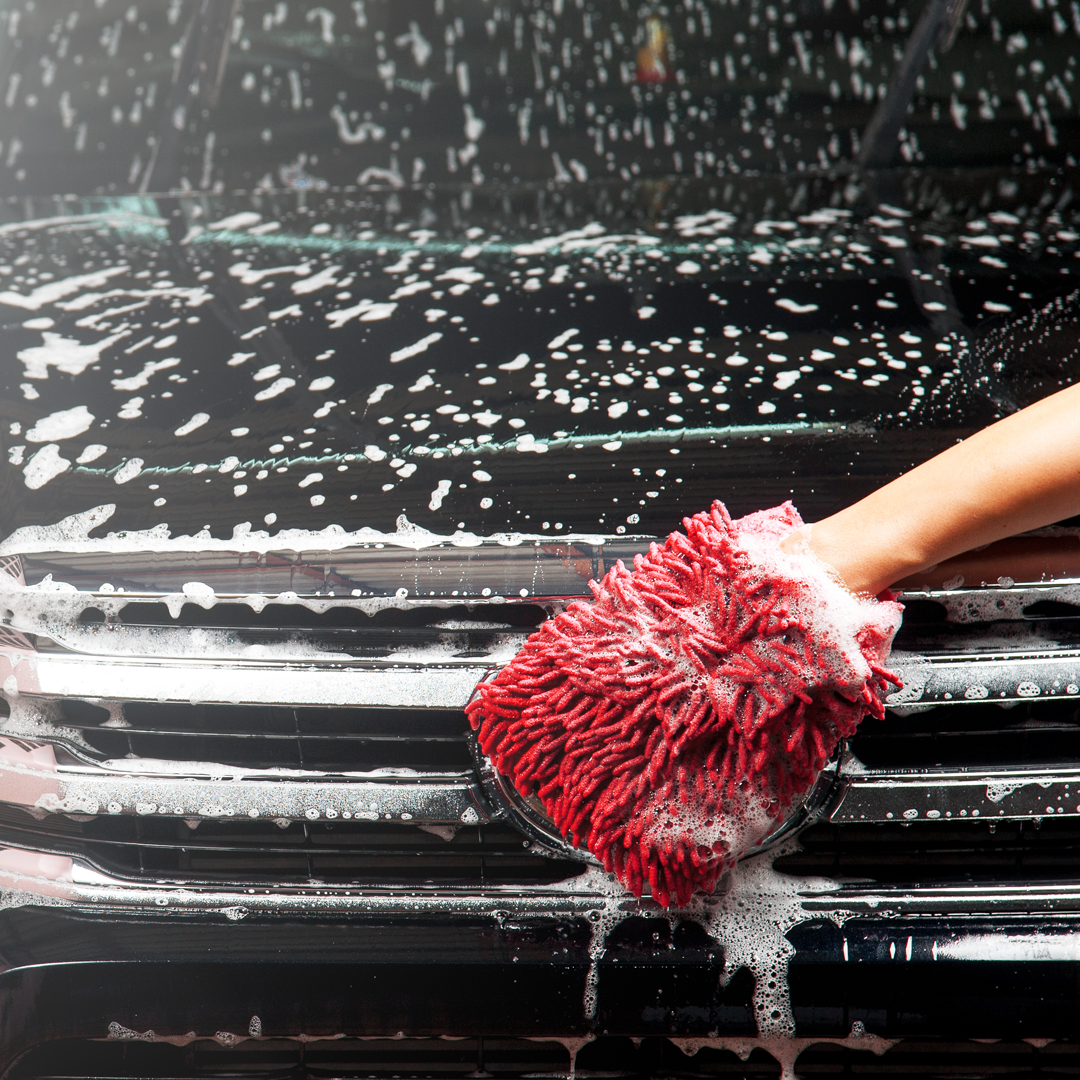 Lavare l'auto con un guanto da lavaggio? Guanto da lavaggio in microfibra  ProNano - ProNano