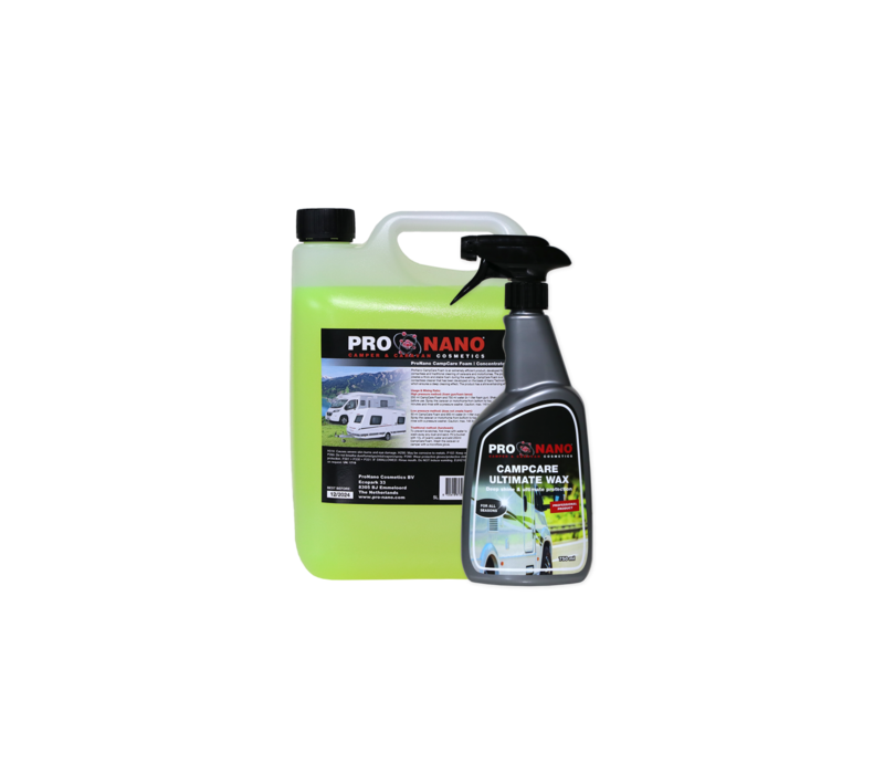 5 l CampCare-Schaum + KOSTENLOSES ProNano CampCare Ultimate Wax