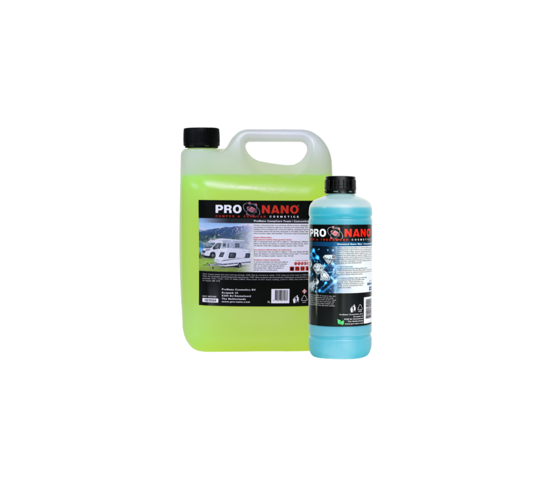 ProNano CampCare Schaum + KOSTENLOSES ProNano Diamond Nano Wax | 5L - 20L - 200L