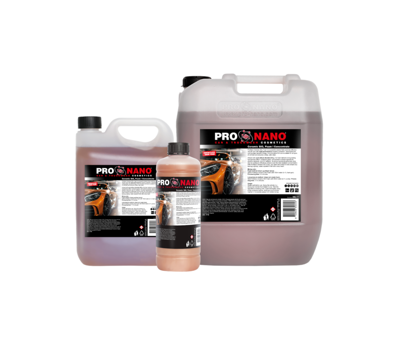 Mousse ProNano Ceramic SiO₂ | Nettoyant haute performance