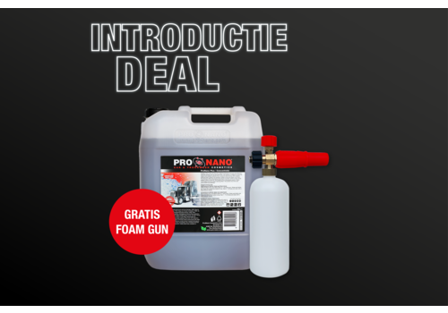 ProNano Oferta de lanzamiento de ProNano: Pistola de espuma gratis a su elección