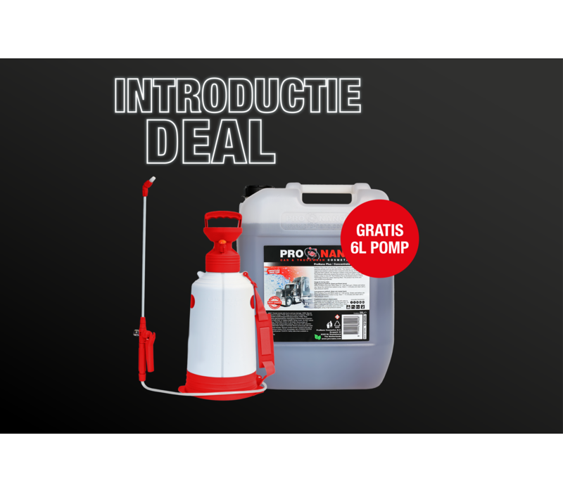 20L ProNano Plus + Gratis Lagedrukpomp (6L) | Intro Deal