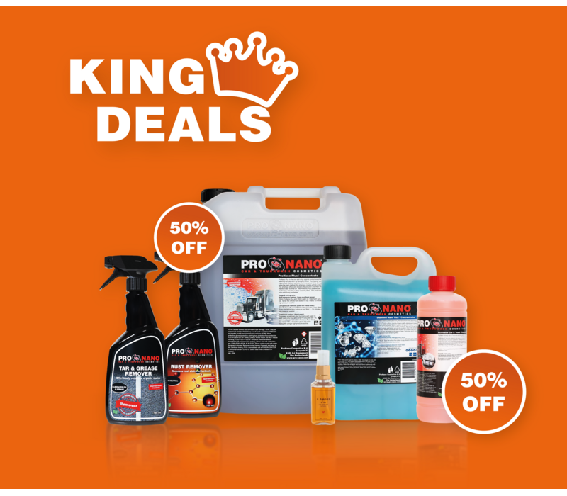 Paquete especial para camiones | 50% de descuento