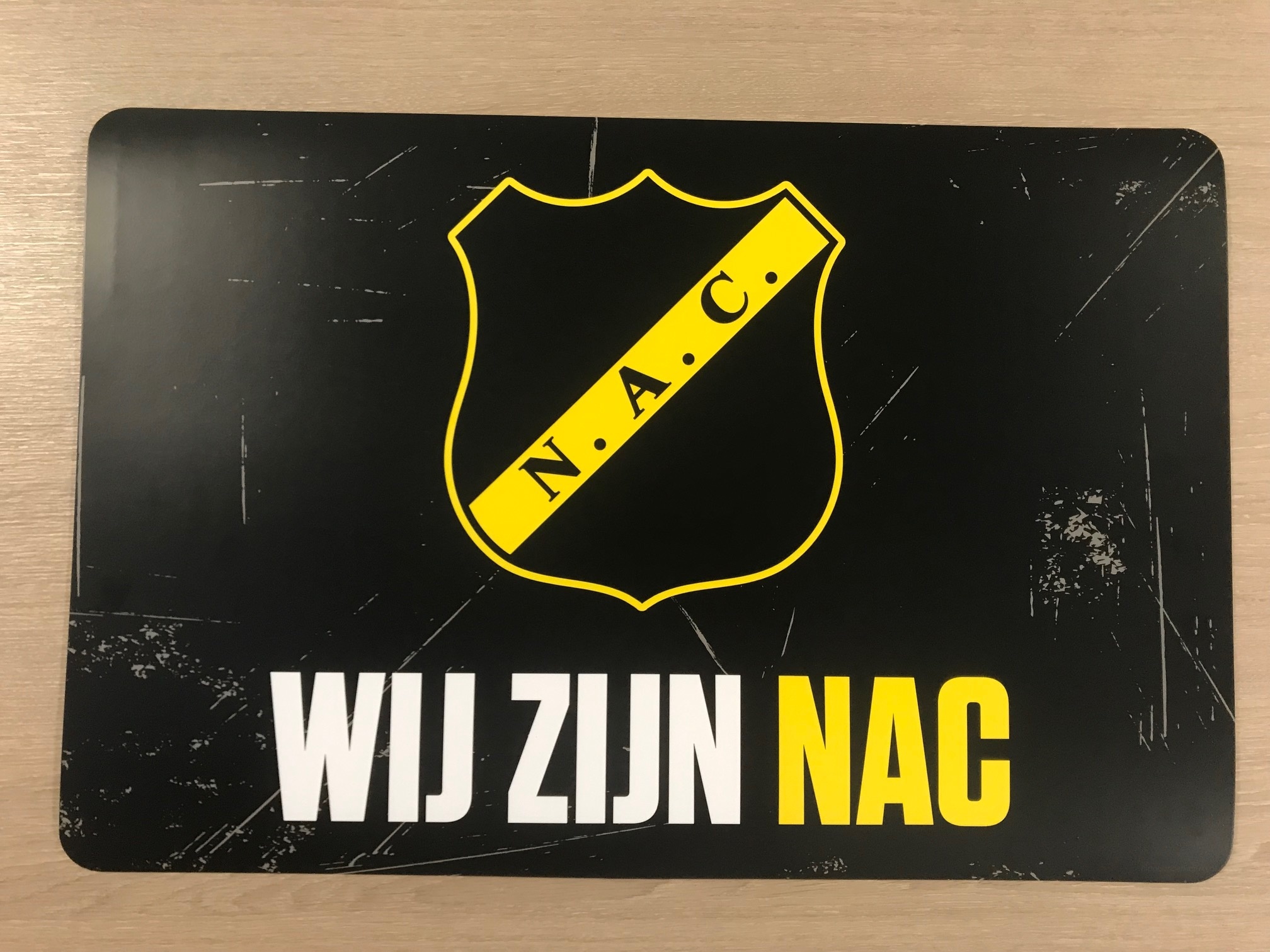 Bureaulegger Wij zijn NAC met logo