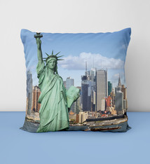 Kussen NY skyline