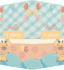 Geboorte raambord Melle