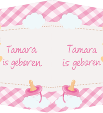 Geboorte raambord Tamara