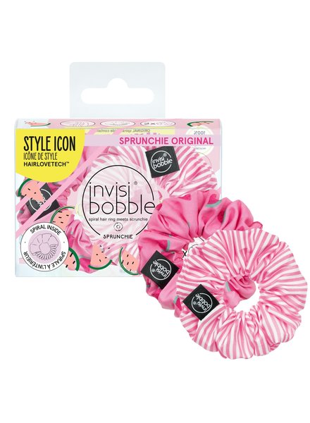 invisibobble®  SPRUNCHIE DUO – Fruit Fiesta, One in a Melon (6 pack)
