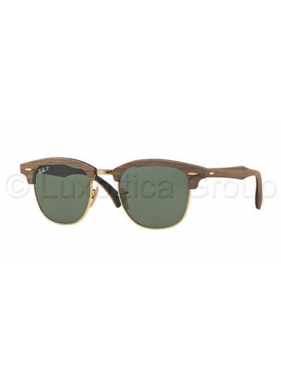 Ray-Ban Clubmaster M Gepolariseerd - RB3016M 118158 | Ray-Ban Zonnebrillen | Fuva.nl