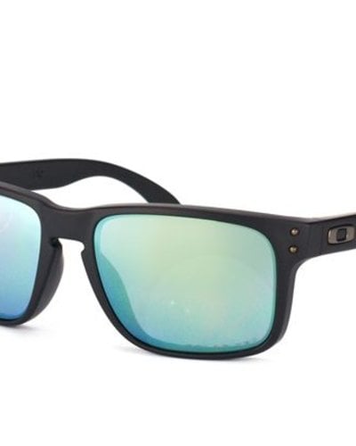 Oakley holbrook emerald sales iridium polarized