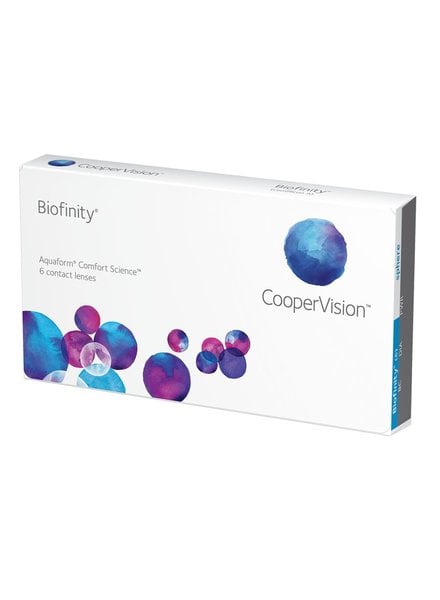 Biofinity contactlenzen 6-Pack - Coopervision