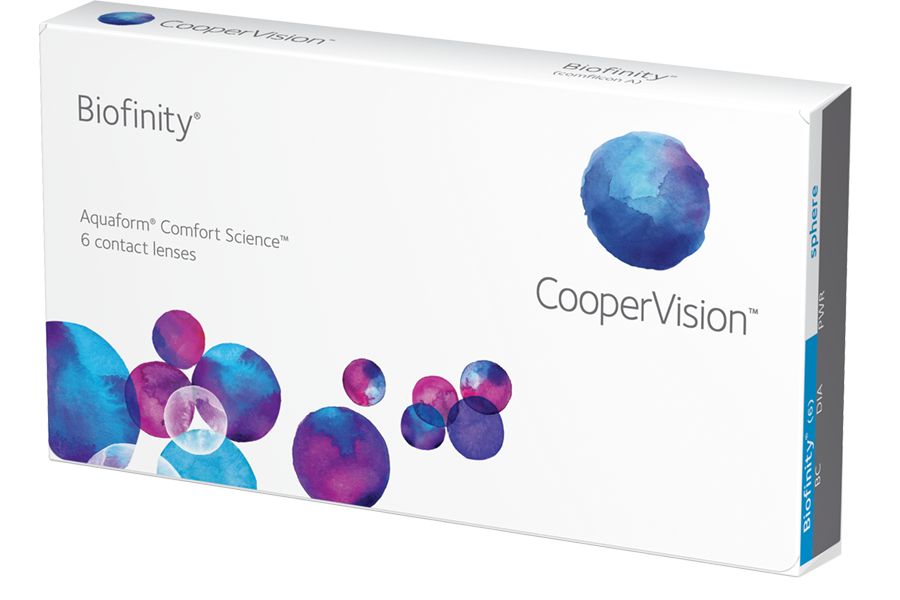 Nodig uit Nauwkeurig Tot ziens Biofinity contactlenzen 6-pack - Coopervision -